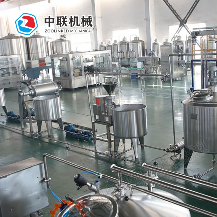 中聯(lián)定制整套粗糧飲料生產(chǎn)線(xiàn) 小型五谷雜糧飲料加工設(shè)備